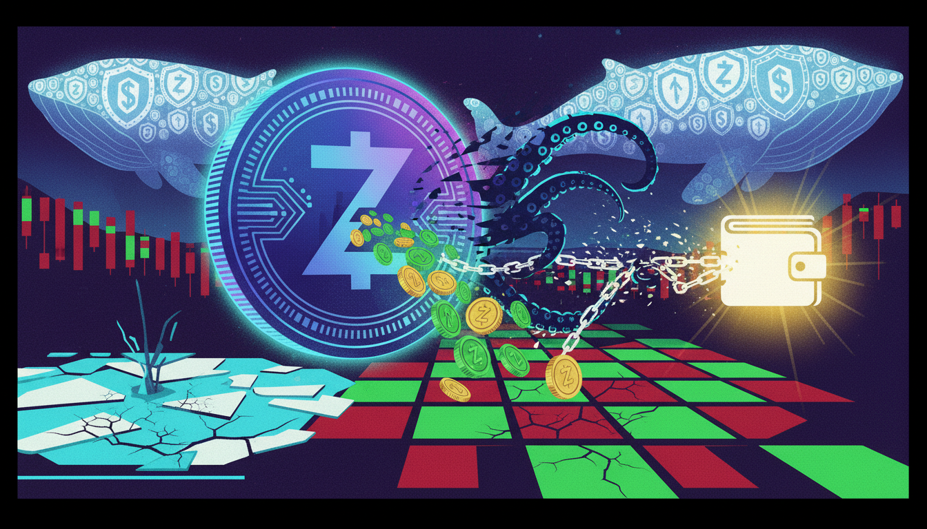 Zcash巨鲸提币与流动性压力