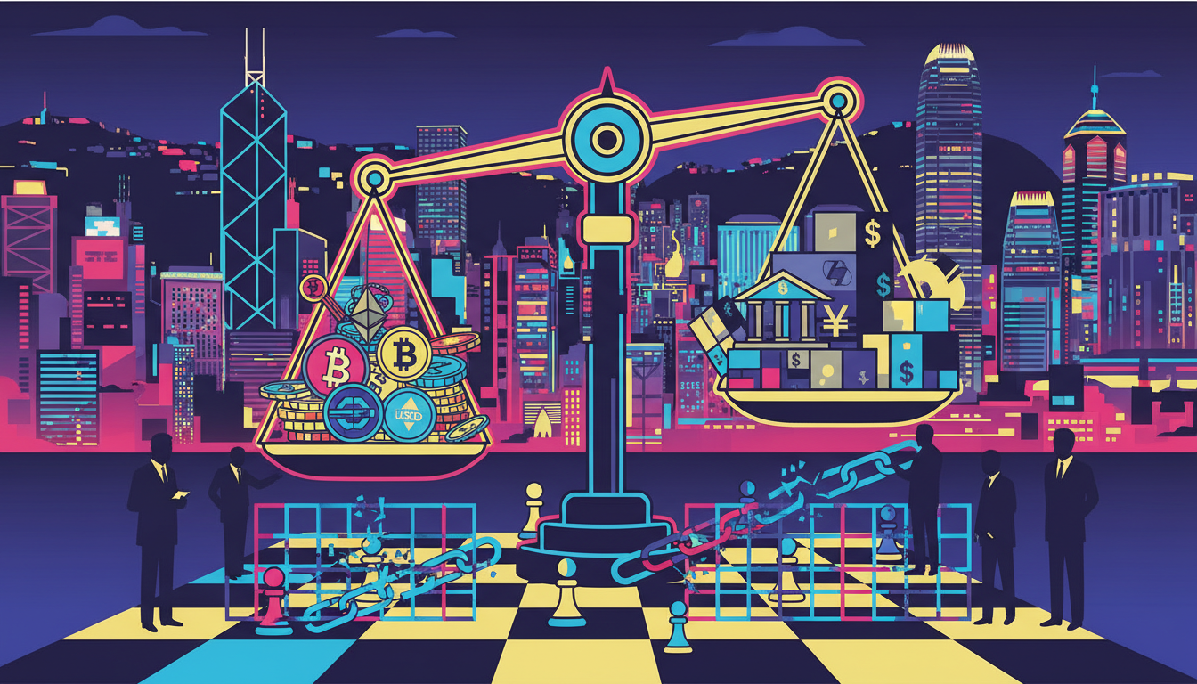 What is the impact of the new regulations on cryptocurrency capital by Hong Kong banks?