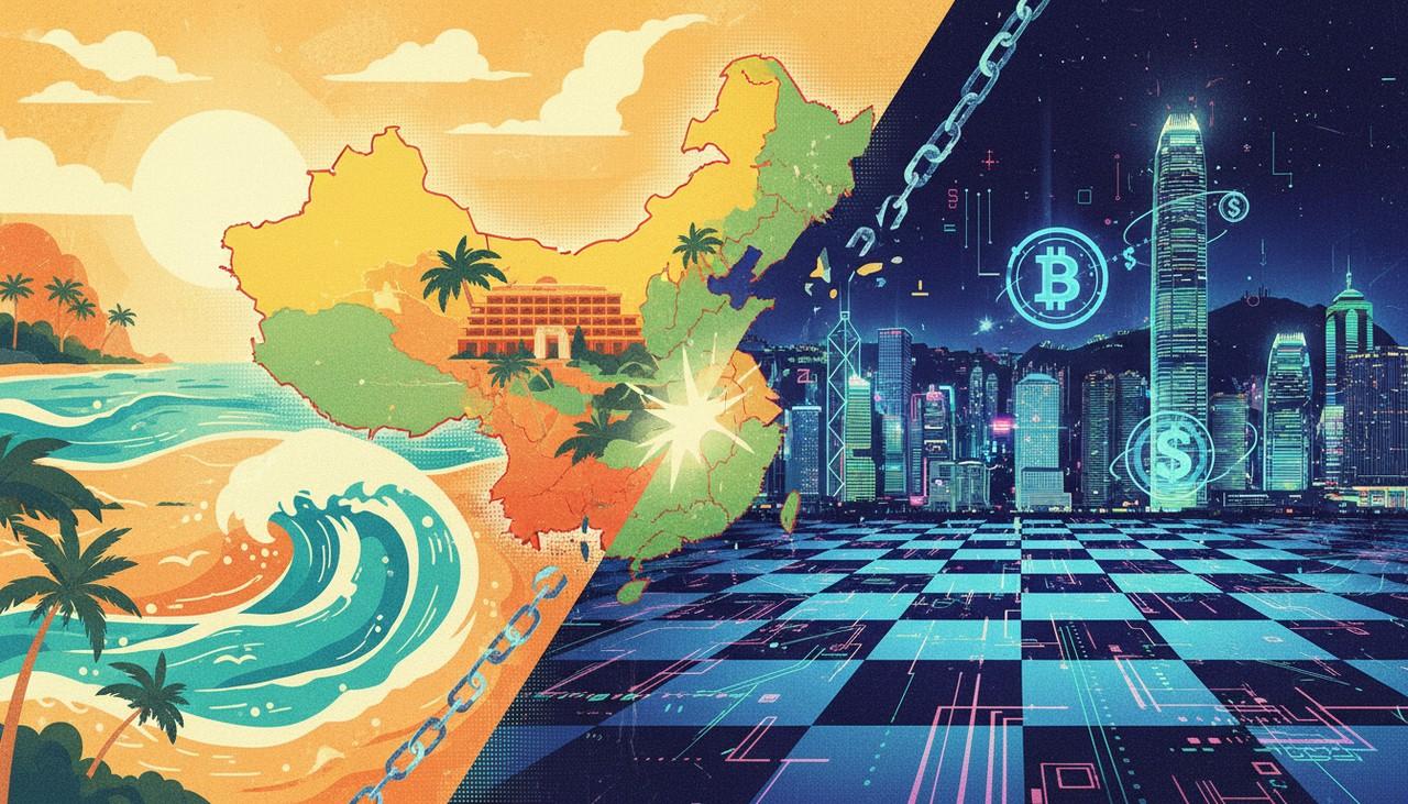 Analysis of the Misalignment in the Layout of Cryptocurrency Finance between Hainan and Hong Kong