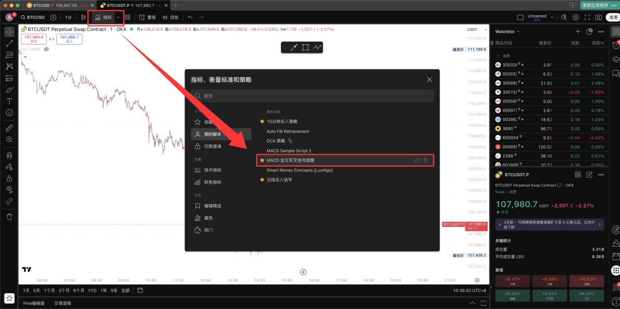 AiCoin × TradingView 信号自动下单使用教程(小白版)_aicoin_图6 AiCoin × TradingView 信号自动下单使用教程(小白版)_aicoin_图6