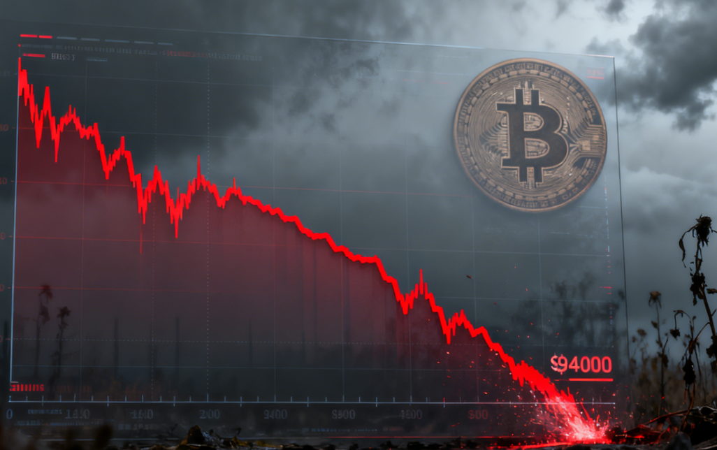 比特币跌破94000美元,熊市继续深化!_aicoin_图1 比特币跌破94000美元,熊市继续深化!_aicoin_图1