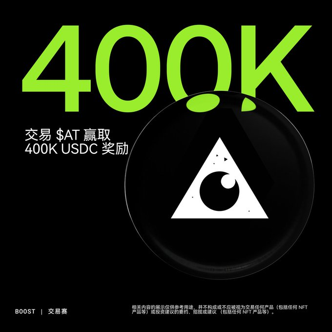 Trade AT, win a grand prize of 400,000 USDC! The OKX DEX trading competition is now in full swing.