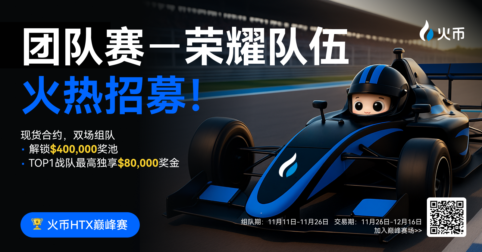 团队巅峰赛即将开赛：市场复苏机遇，$400,000 奖池等你来_aicoin_图1