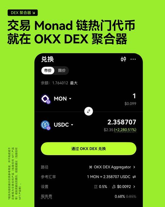 OKX Wallet Officially Launches Monad: Unlocking a New Era of High-Performance Layer 1 Blockchain_aicoin_figure1 OKX Wallet Officially Launches Monad: Unlocking a New Era of High-Performance Layer 1 Blockchain_aicoin_figure1