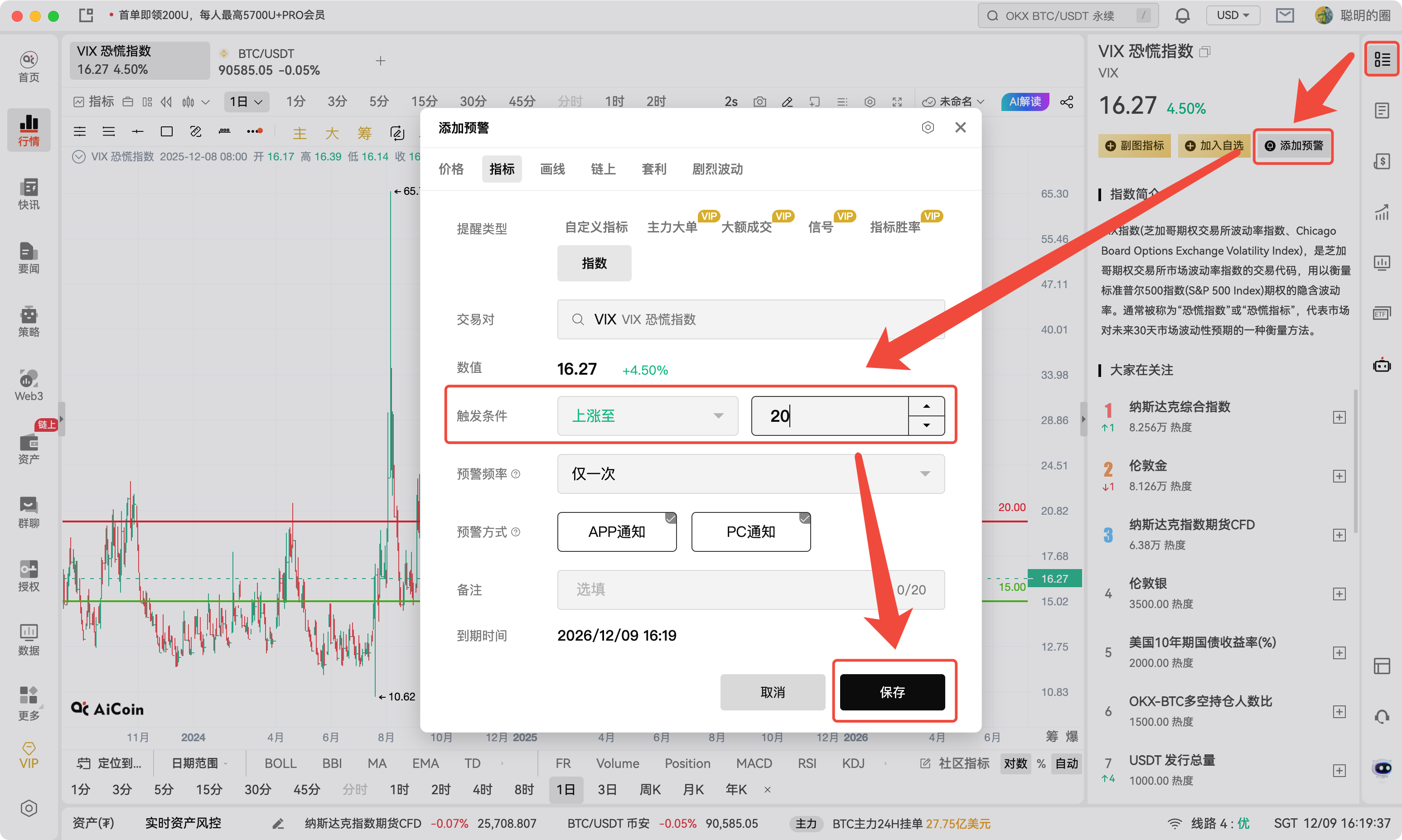 VIX 恐慌指数是什么?为什么说它是加密货币市场最准的“择时指标”之一?_aicoin_图7 VIX 恐慌指数是什么?为什么说它是加密货币市场最准的“择时指标”之一?_aicoin_图7
