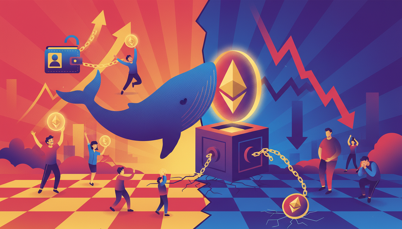 以太坊巨鲸大额转出在传递什么信号