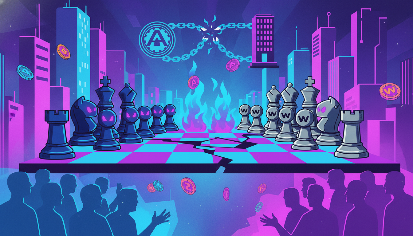 Aave governance disputes and market signals